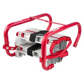 VEVOR Fire Escape Ladder 3-Story 25FT Retractable Emergency Safety Fire Ladder