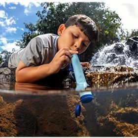 (FST-RV-11) Personal Water Filter for Hiking, RV Camping, Travel, and Emergency Preparedness